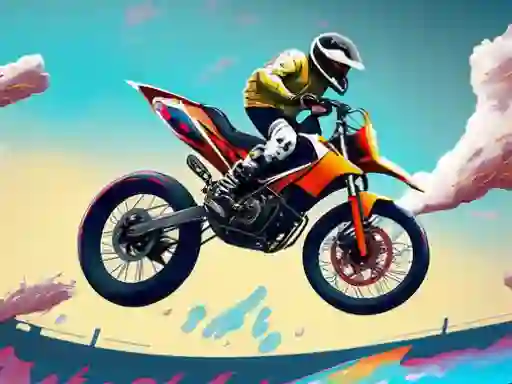 Leikur Bike Jump á netinu