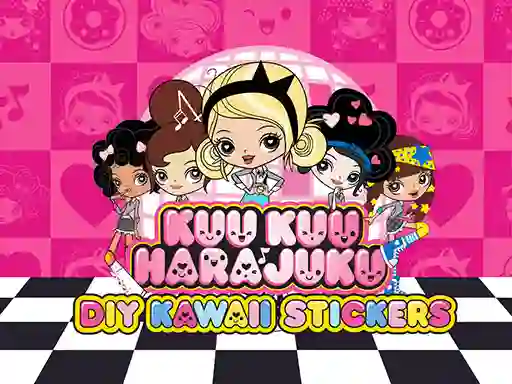 Leikur Kuu Kuu Harajuku Stickers á netinu