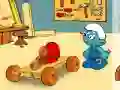 Leikur The smurfs handy`s car á netinu