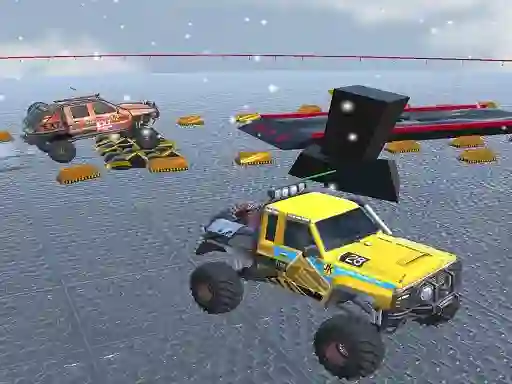 Leikur Xtreme Offroad Truck 4x4 Demolition Derby á netinu