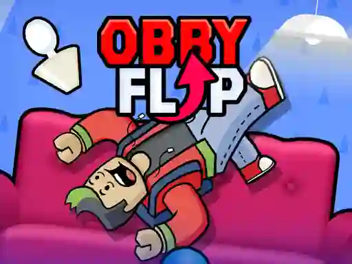 Leikur Obby Flip á netinu