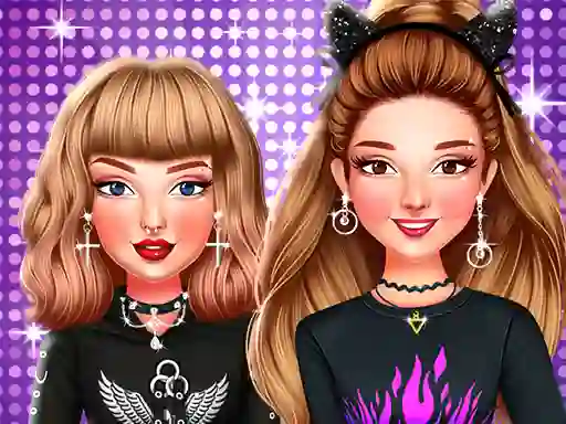 Leikur Celebrity E-Girl Fashion á netinu