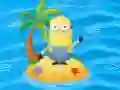 Leikur Minions Go Across The Pacific Ocean á netinu