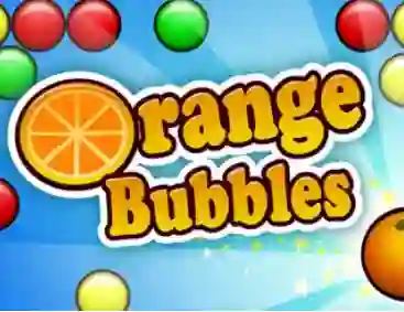 Leikur Orange Bubbles á netinu
