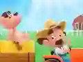 Leikur Atom & Quark Farm Fever á netinu