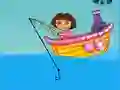 Leikur Dora Fishing á netinu