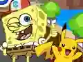 Leikur SpongeBob Pokemon Go á netinu