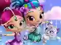 Leikur Shimmer and Shine Dress up á netinu