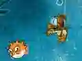 Leikur Donald Duck in Treasure Frenzy! á netinu