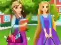 Leikur Princess Disney College Bag á netinu