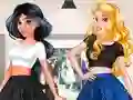 Leikur Princesses Open Art Gallery á netinu
