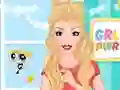 Leikur Barbie`s Look Powerpuff á netinu