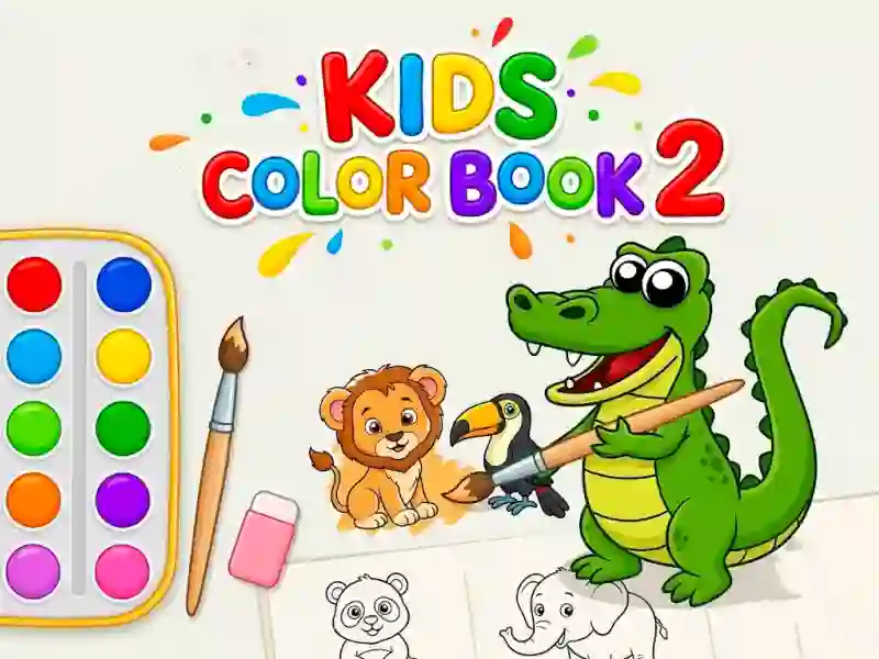 Leikur Kids Color Book 2 á netinu