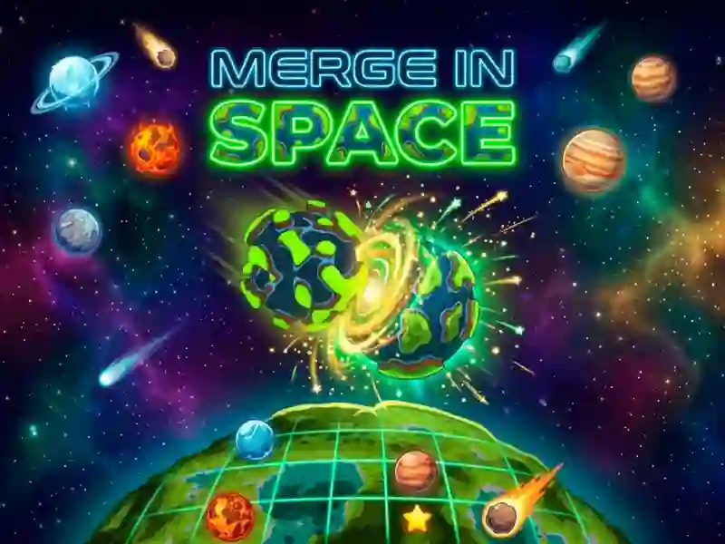 Leikur Merge in Space á netinu