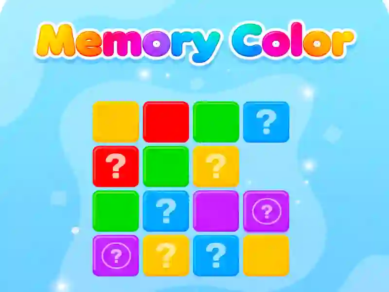 Leikur Memory Color á netinu