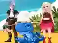 Leikur Disney Couple And Dragons á netinu