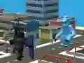 Leikur Smashy City: Monster Battles á netinu