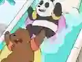 Leikur We Bare Bears Beary Rapids á netinu