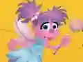 Leikur 123 Sesame Street: Abby's Sandbox Search á netinu