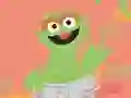 Leikur 123 Sesame Street: Oscar's Trash Launch á netinu