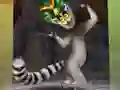 Leikur King Julien: Trommel-Tanz á netinu