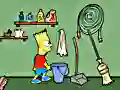 Leikur Bart Simpson Saw á netinu
