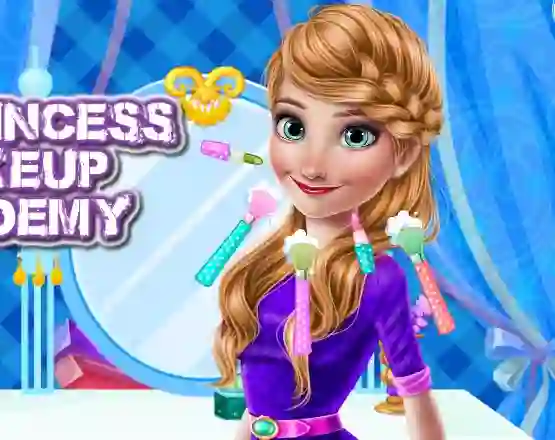 Leikur Ice Princess Make Up Academy á netinu