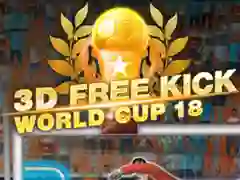 Leikur 3D Free Kick World Cup 2018 á netinu
