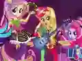 Leikur Equestria Girls: Battle of the Bands á netinu