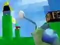 Leikur Blocky Gun Paintball á netinu