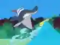 Leikur Zig und Sharko:: A mad trip on waves á netinu