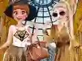 Leikur Sisters Shopping Eurotour á netinu