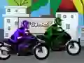 Leikur Bike Racing math Factors á netinu