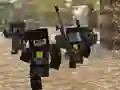 Leikur Blocky Craft Police Squad á netinu