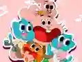 Leikur Gumball Jigsaw á netinu