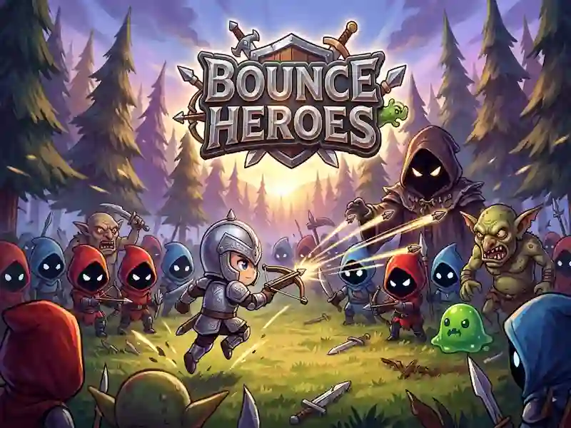 Leikur Bounce Heroes á netinu