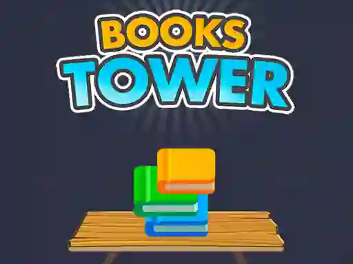 Leikur Tower of books á netinu