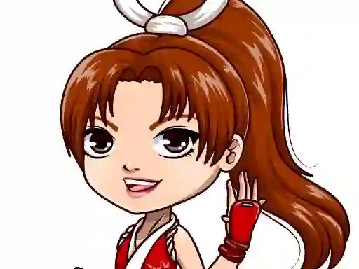 Leikur Chibi Fighter Dress Up Game á netinu