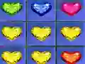 Leikur Heart Gems Connect á netinu