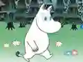 Leikur Moomins: reading with adjectives á netinu