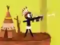Leikur Stickman Destruction Warrior á netinu