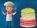 Leikur Macrons Block Collapse á netinu