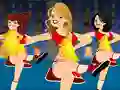 Leikur Naughty Cheerleaders á netinu