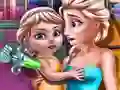 Leikur Ice Queen Toddler Vaccines á netinu