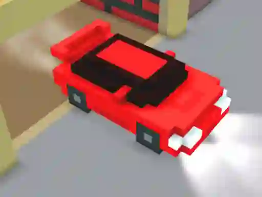 Leikur Cube City Racing á netinu