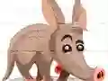 Leikur Aardvark Puzzle Challenge á netinu