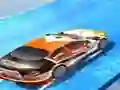 Leikur Water Slide Car Race á netinu
