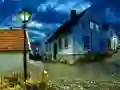 Leikur 5 in 1 Picture Puzzle: Street á netinu