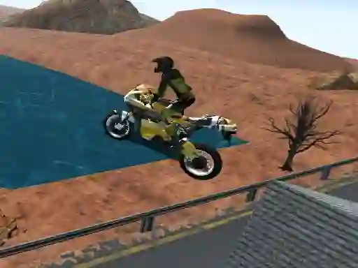 Leikur Highway Traffic Bike Stunts á netinu
