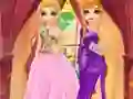 Leikur Puzzles Princesses and Angels New Look á netinu